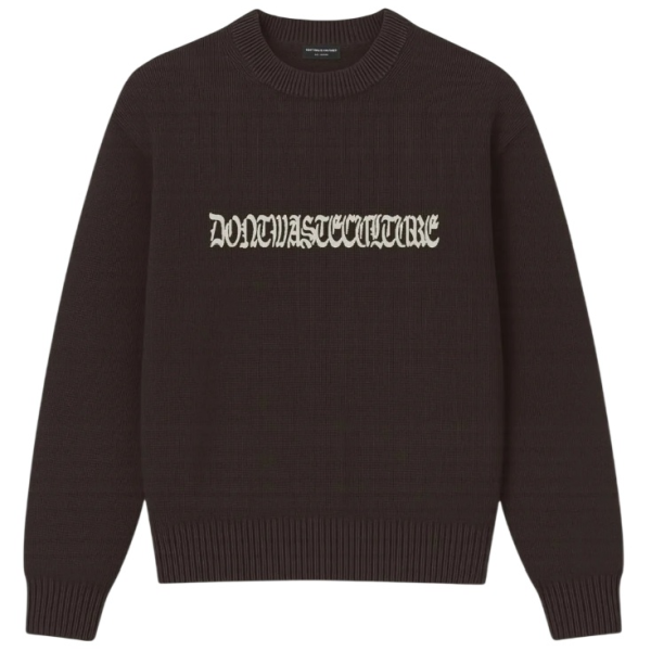 Don't Waste Culture Aretu Pullover Braun