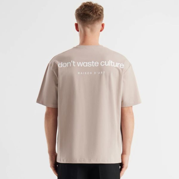 Don't Waste Culture Cleo T-shirt Beige