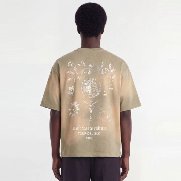 Don’t Waste Culture Olivinne T-shirt Dunkelgrün