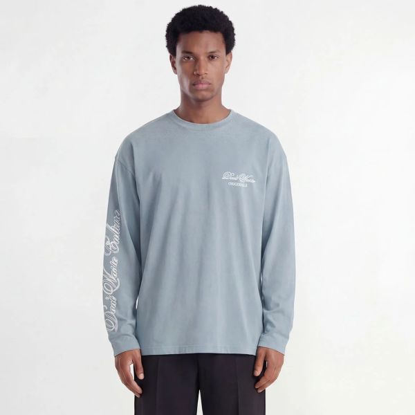 Don’t Waste Culture Ori Longsleeve T-shirt Hellblau