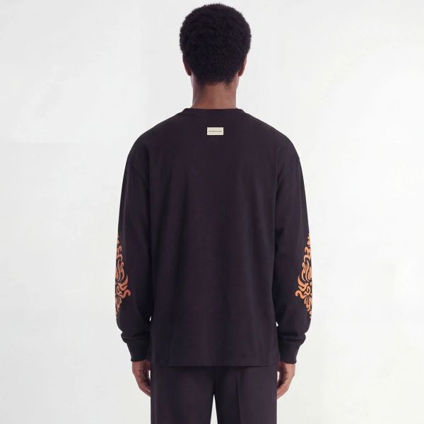 Don’t Waste Culture Roye Longsleeve T-shirt Schwarz