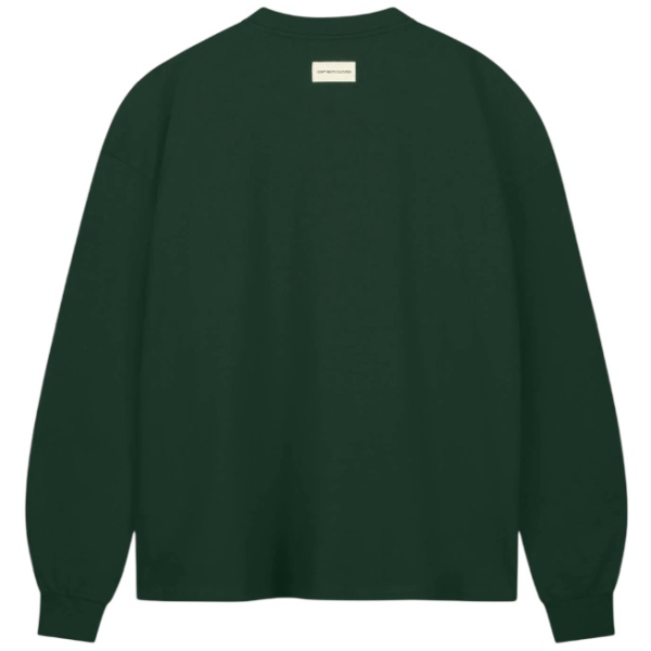 Don't Waste Culture Unisa Longsleeve T-shirt Dunkelgrün
