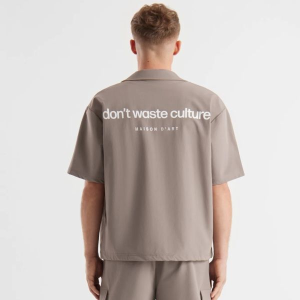 Don't Waste Culture Valoria Hemd Grau