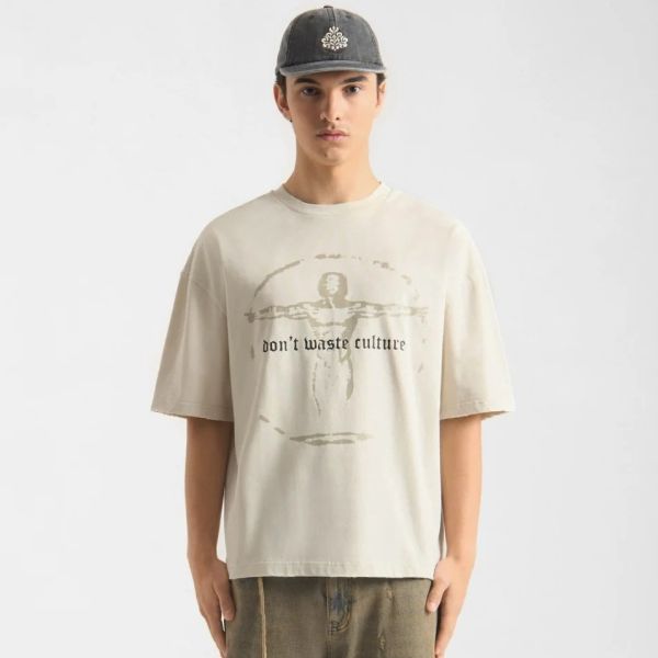 Don’t Waste Culture Veyric T-shirt Offwhite