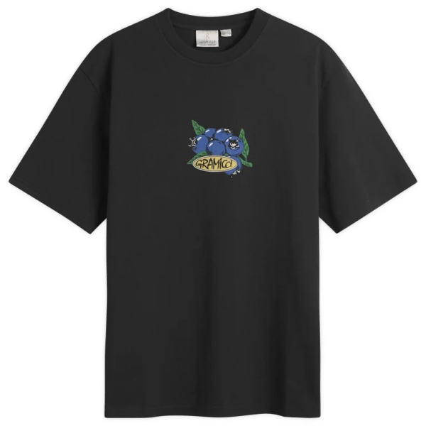 Gramicci Blueberry T-shirt Schwarz