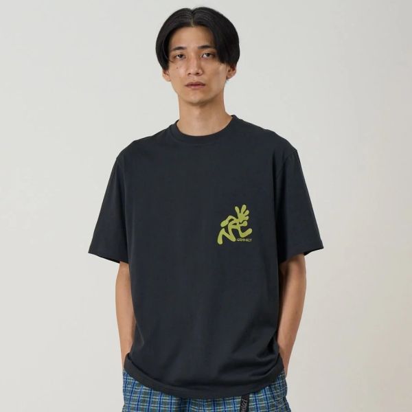 Gramicci Running Man T-shirt Schwarz