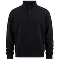 Ma.strum Stria Box Fit Funnel Neck Sweater zwart
