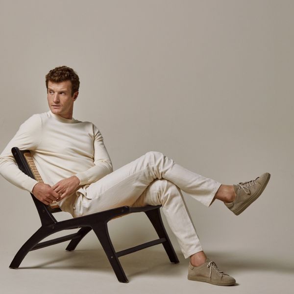 Profuomo Luxury Sweater Off White