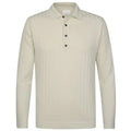 Profuomo Aero Ease Longsleeve Polo Off White