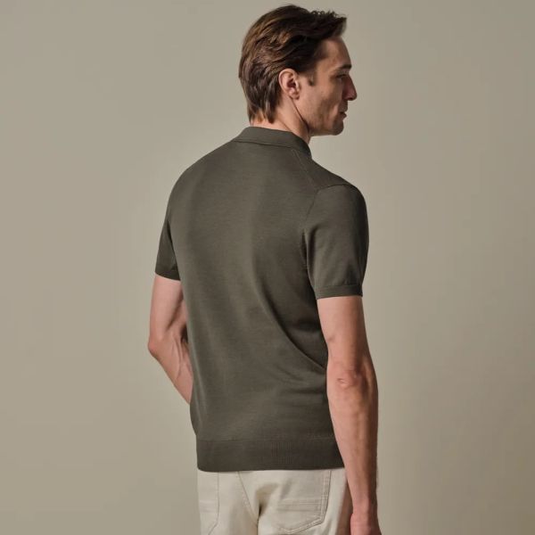 Profuomo Luxury Basic Poloshirt Braun