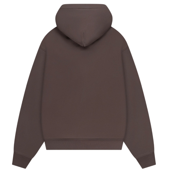 Quotrell Blank Kapuzenpullover Braun