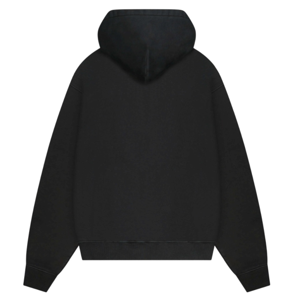 Quotrell Blank Kapuzenpullover Schwarz