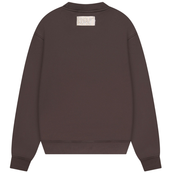Quotrell Blank Pullover Braun