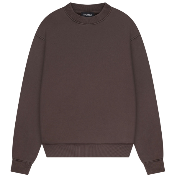 Quotrell Blank Pullover Braun