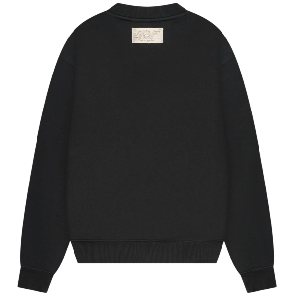 Quotrell Blank Pullover Schwarz