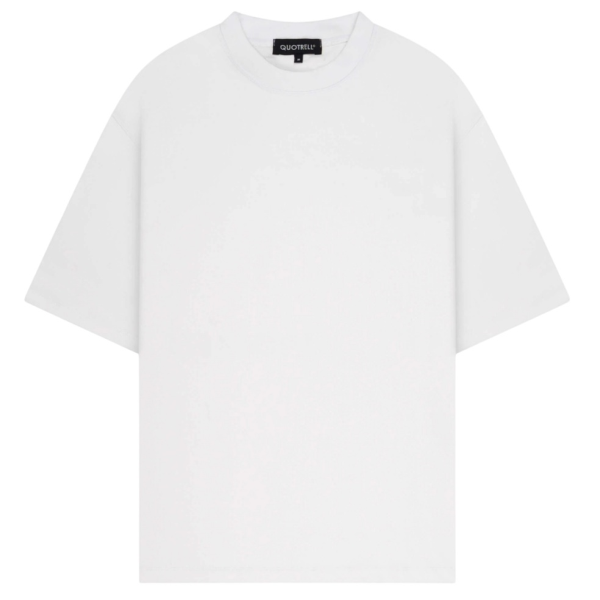 Quotrell Blank T-shirt Weiß