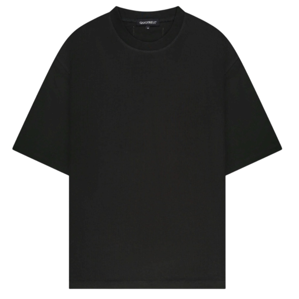 Quotrell Blank T-shirt Schwarz