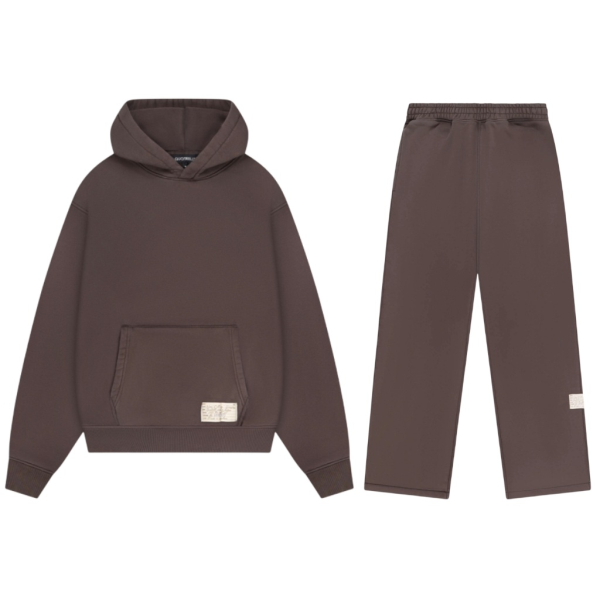 Quotrell Blank Trainingsanzug Braun