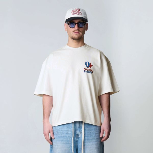 Quotrell Carmine T-shirt Weiß