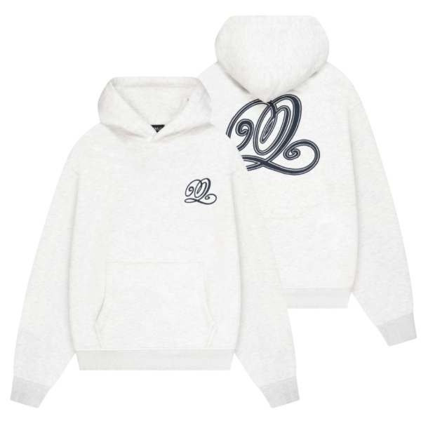 Quotrell Chain Kapuzenpullover Grau