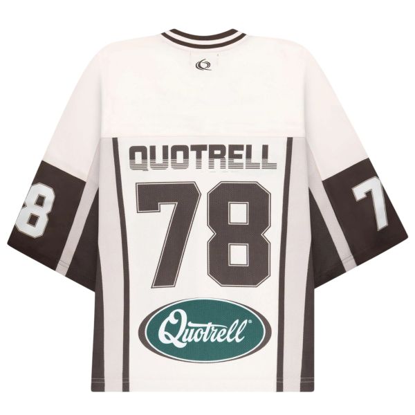 Quotrell Darnell Mesh Jersey Offwhite
