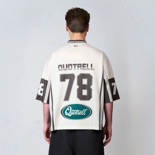 Quotrell Darnell Mesh Jersey Offwhite