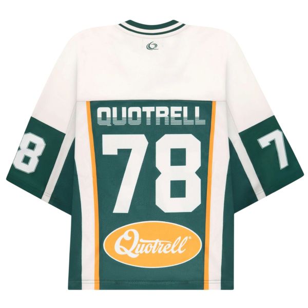 Quotrell Darnell Mesh Jersey T-shirt Donker groen
