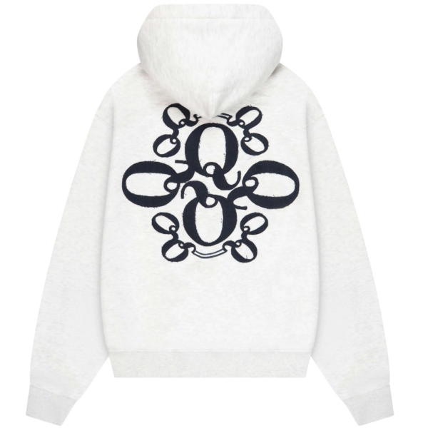 Quotrell Insignia Kapuzenpullover Grau
