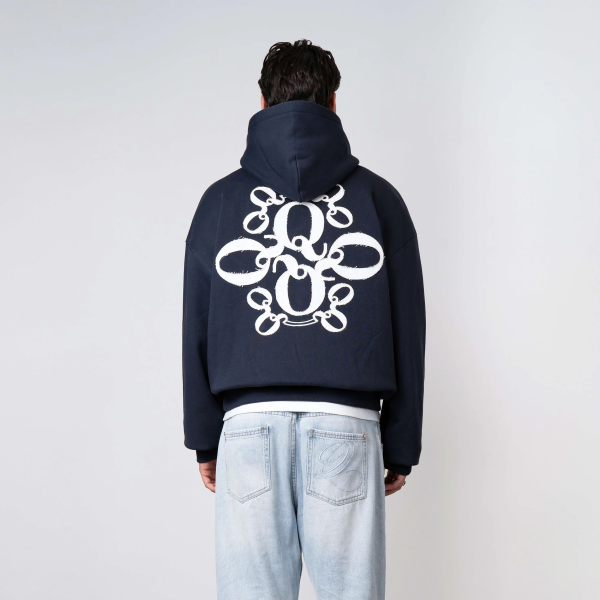 Quotrell Insignia Kapuzenpullover Marine
