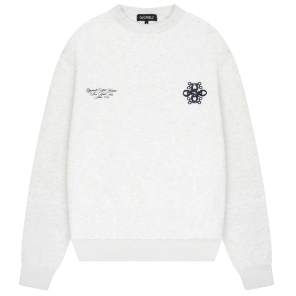 Quotrell Insignia Pullover Grau