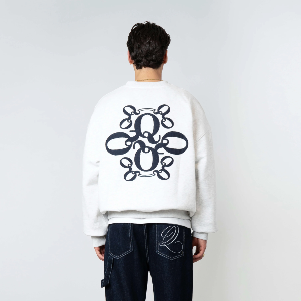 Quotrell Insignia Pullover Grau