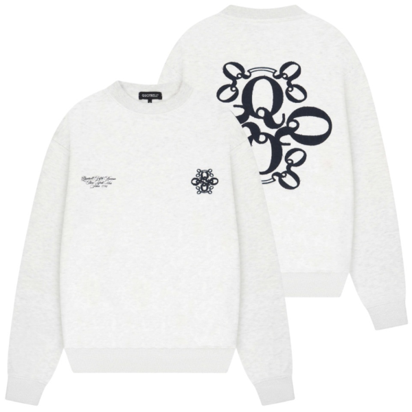 Quotrell Insignia Pullover Grau