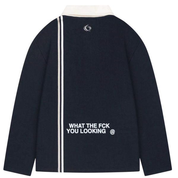 Quotrell Jameson Longsleeve Poloshirt Marine