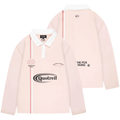 Quotrell Jameson Longsleeve Poloshirt Rosa