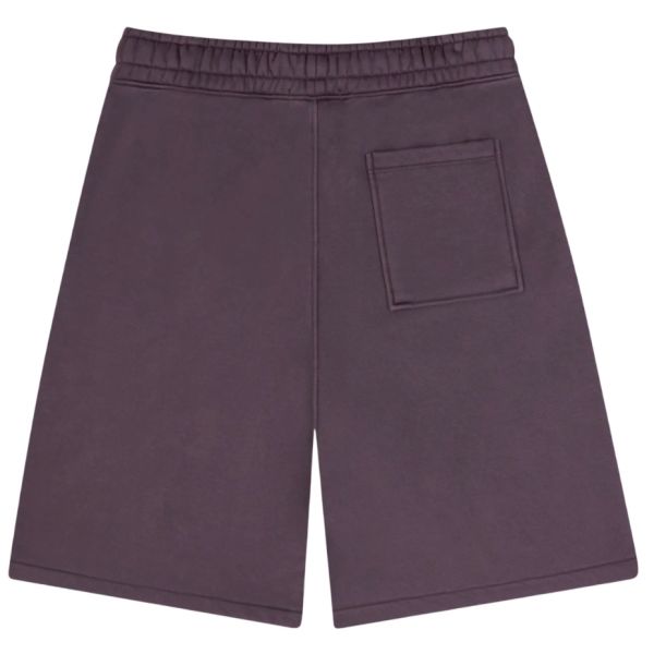 Quotrell Lenny Acid Wash Shorts Anthrazit