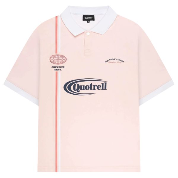 Quotrell Logan Soccer Poloshirt Rosa