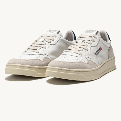 Autry Medalist Low Sneaker Wit/Blauw