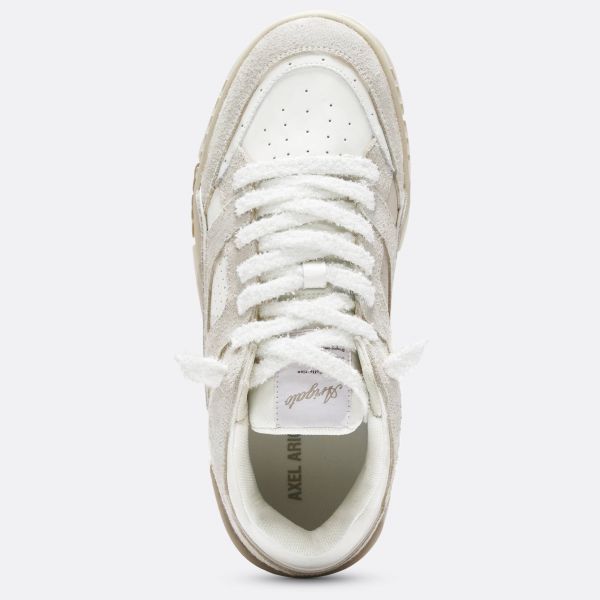 Axel Arigato Area Lo Fluffy Sneaker Wit/Beige