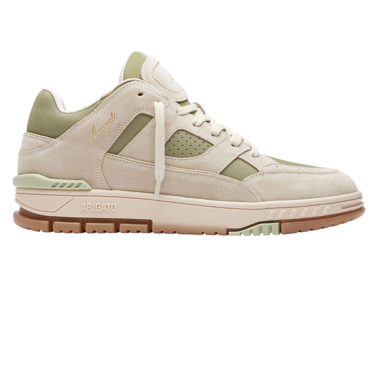 Axel Arigato Area Lo Sneaker Beige/Groen