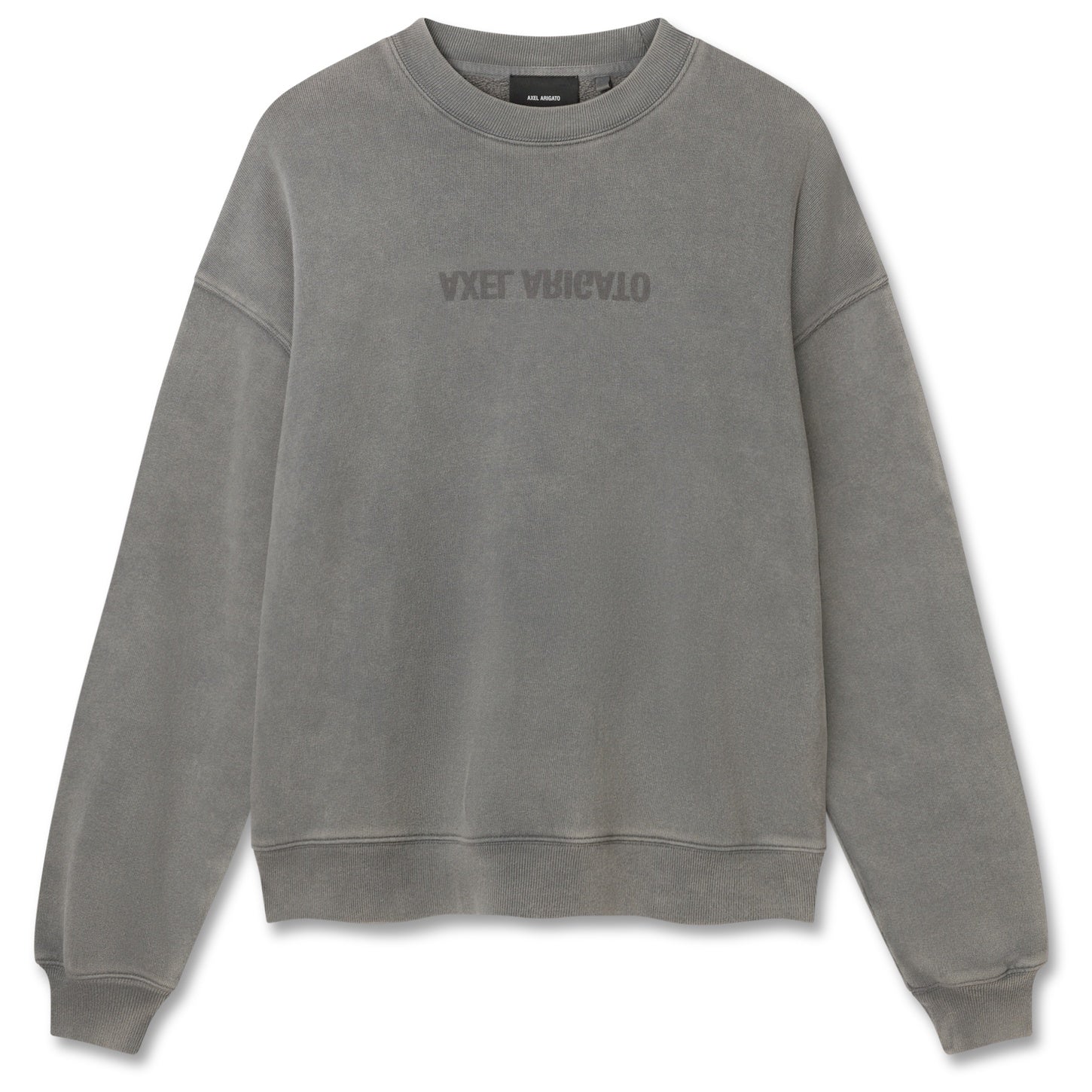 Axel Arigato Distort Washed Sweater Antraciet