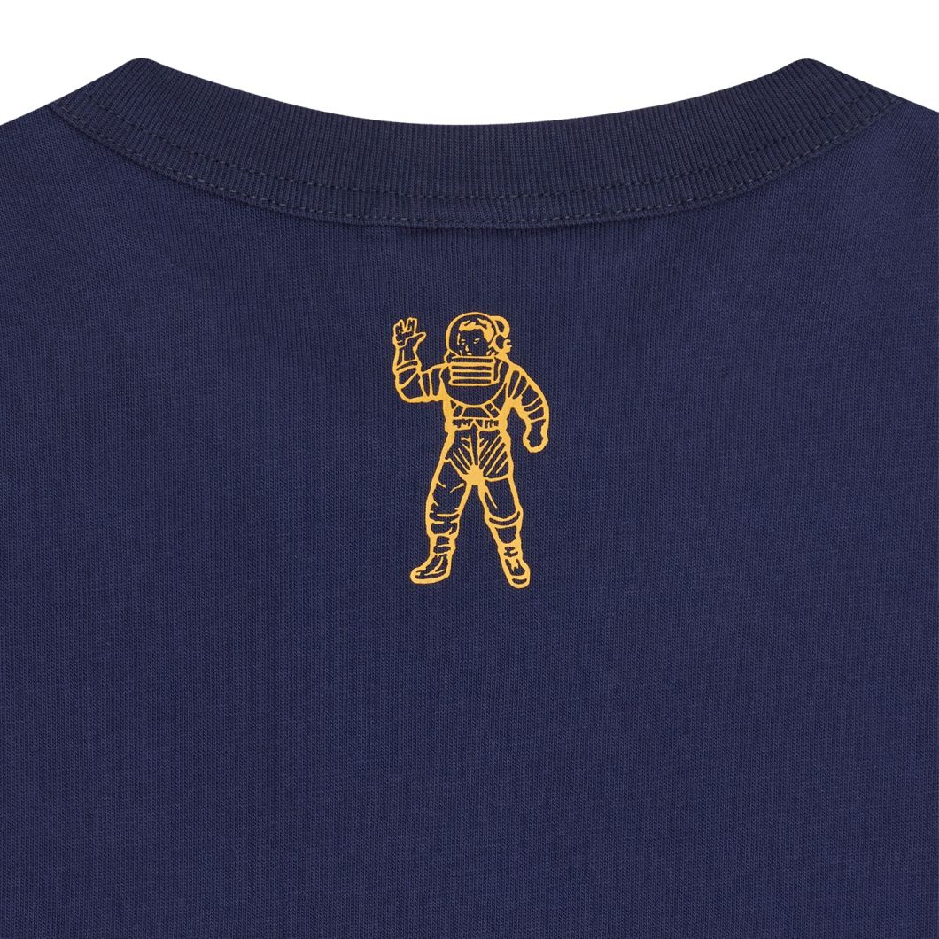 Billionaire Boys Club Embroidered Crest Logo T-shirt Navy