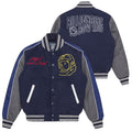 Billionaire Boys Club Neon Arch Logo Varsity Jack Navy