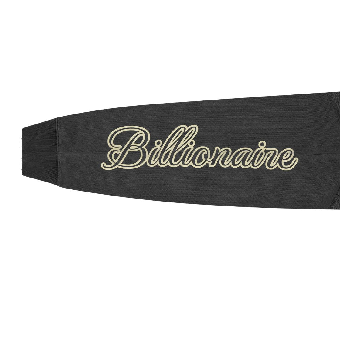 Billionaire Boys Club Stamp Distressed Oversized Sweater Zwart