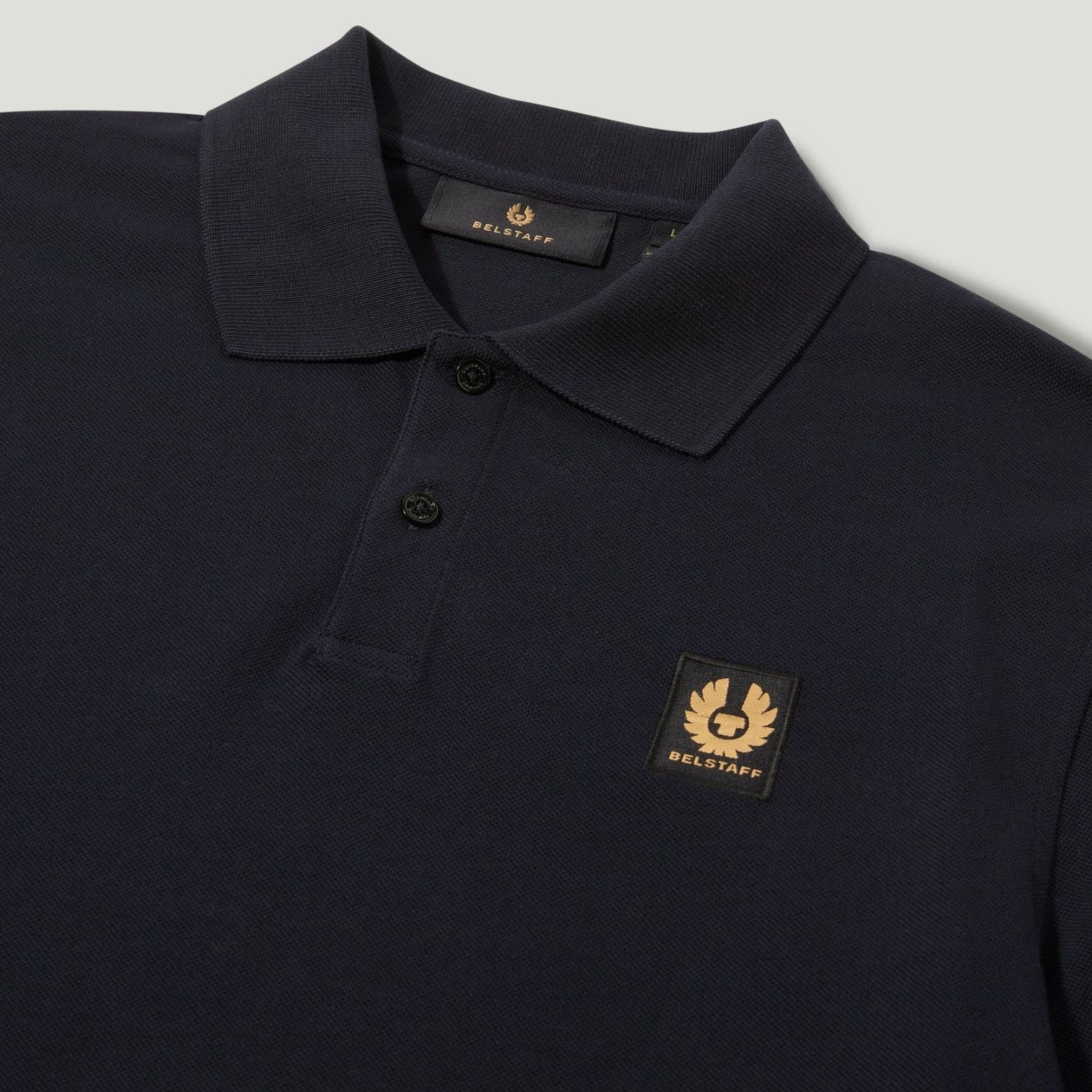 Belstaff Longsleeve Polo Navy