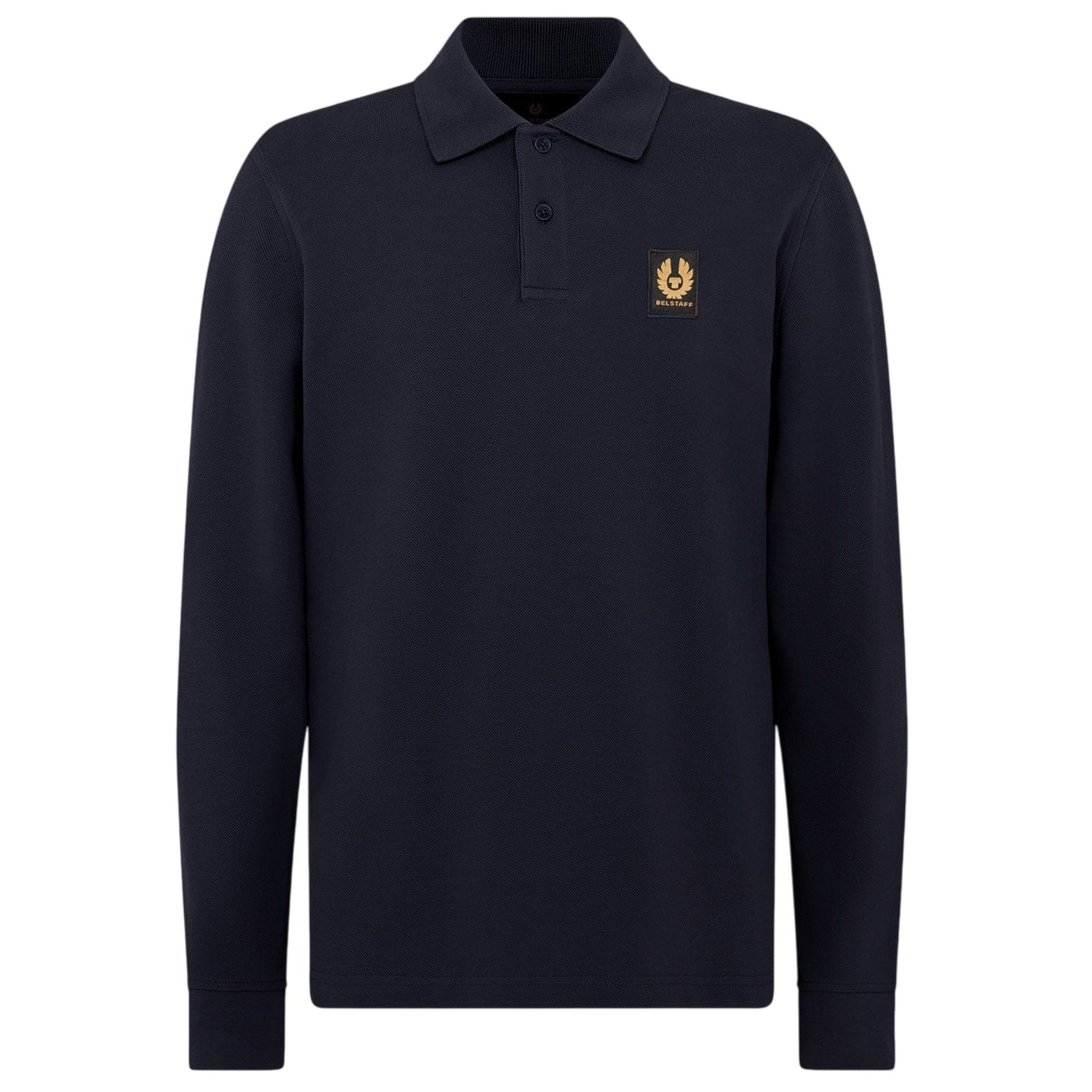 Belstaff Longsleeve Polo Navy