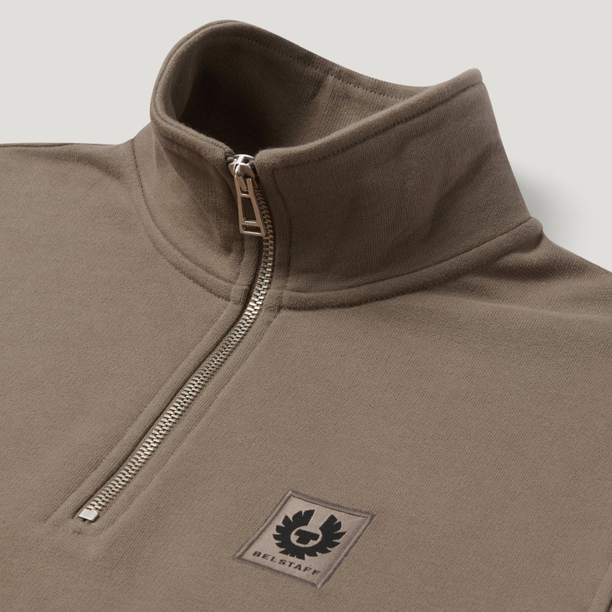 Belstaff Quarter Zip Sweater Bruin