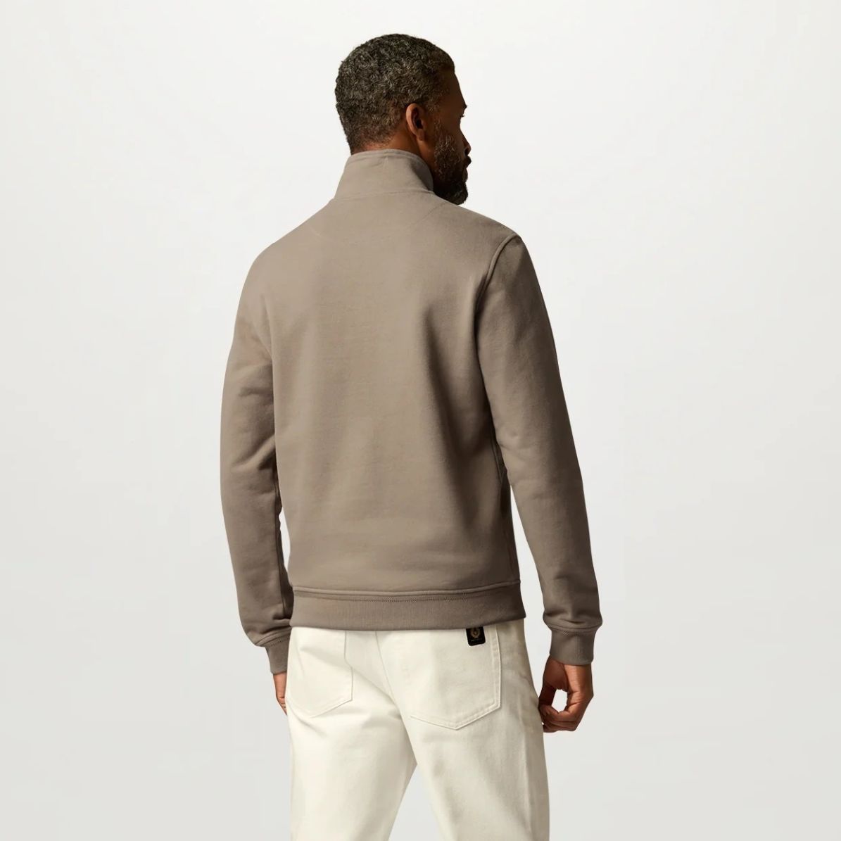 Belstaff Quarter Zip Sweater Bruin