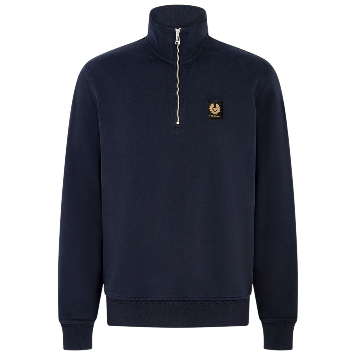 Belstaff Quarter Zip Sweater Navy