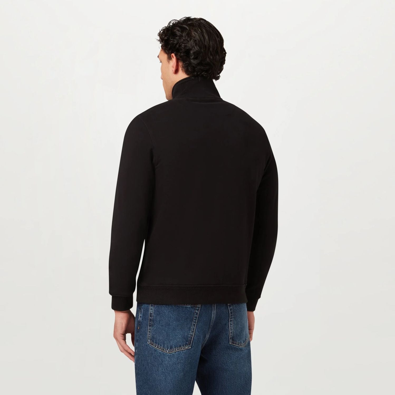 Belstaff Quarter Zip Sweater Zwart