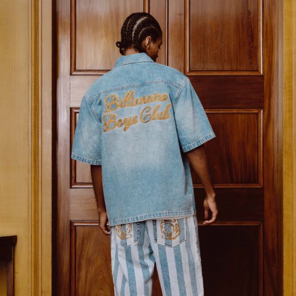 Billionaire Boys Club Astro Denim Overhemd Blauw